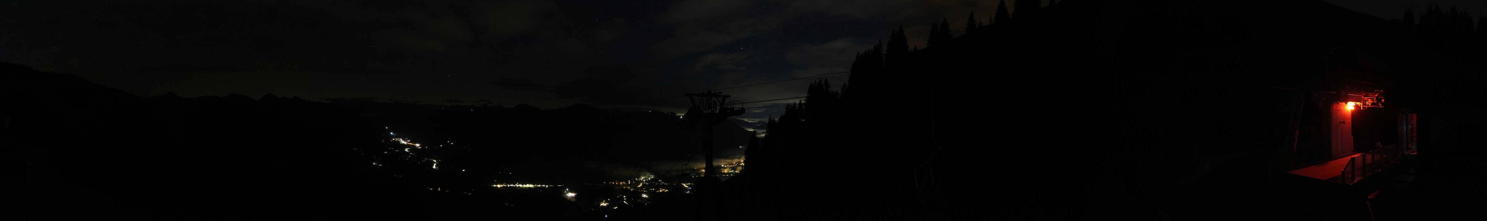 Archiv Foto Webcam Blick von der Bichlalm über Kitzbühel