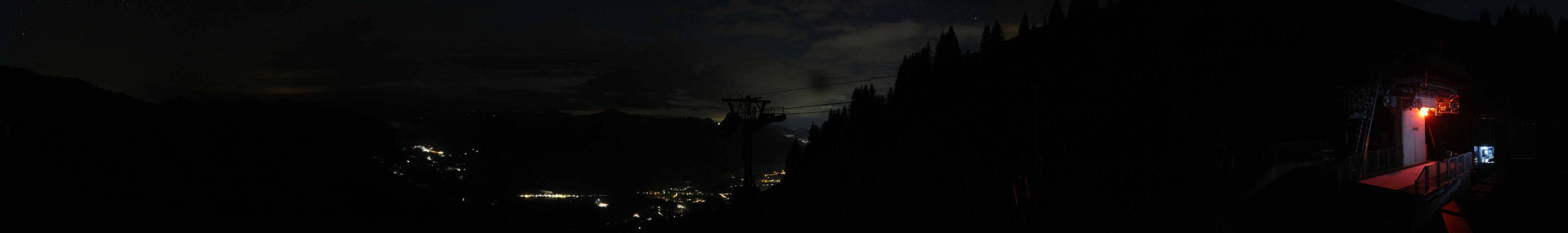 Archiv Foto Webcam Blick von der Bichlalm über Kitzbühel