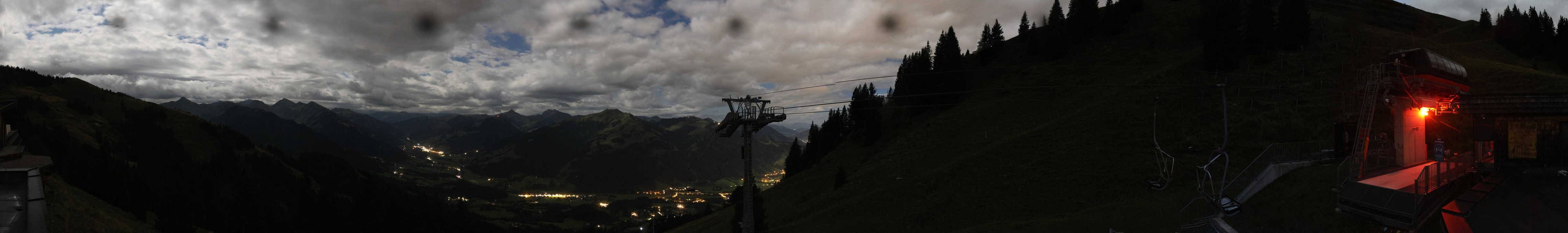 Archiv Foto Webcam Blick von der Bichlalm über Kitzbühel
