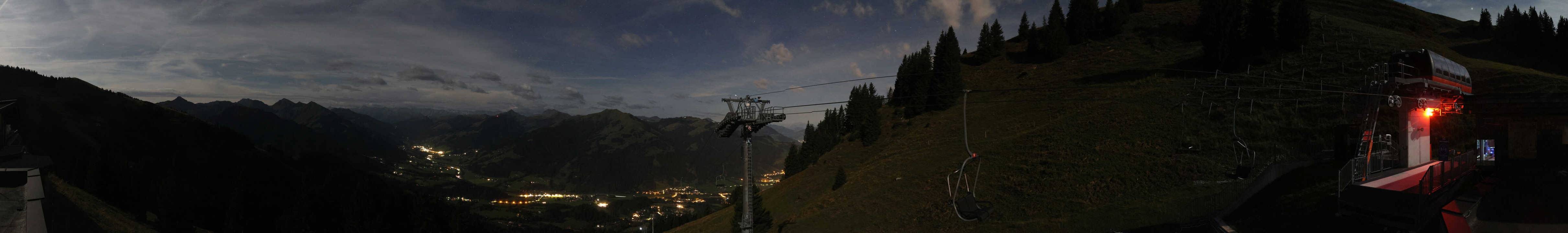 Archiv Foto Webcam Blick von der Bichlalm über Kitzbühel