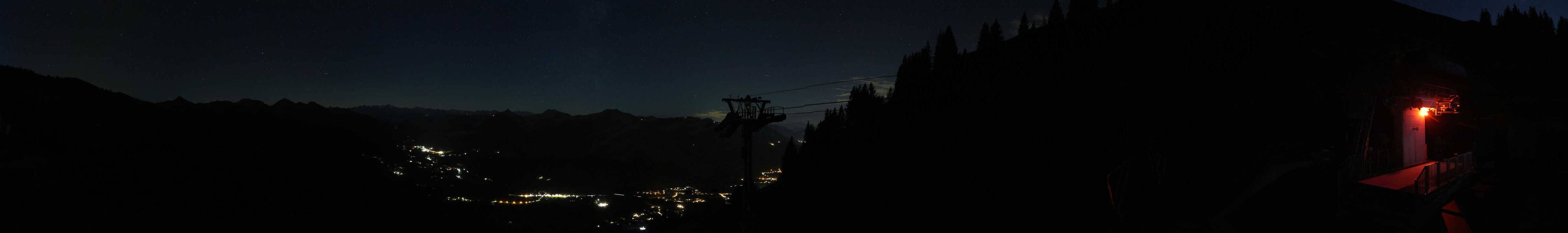 Archiv Foto Webcam Blick von der Bichlalm über Kitzbühel