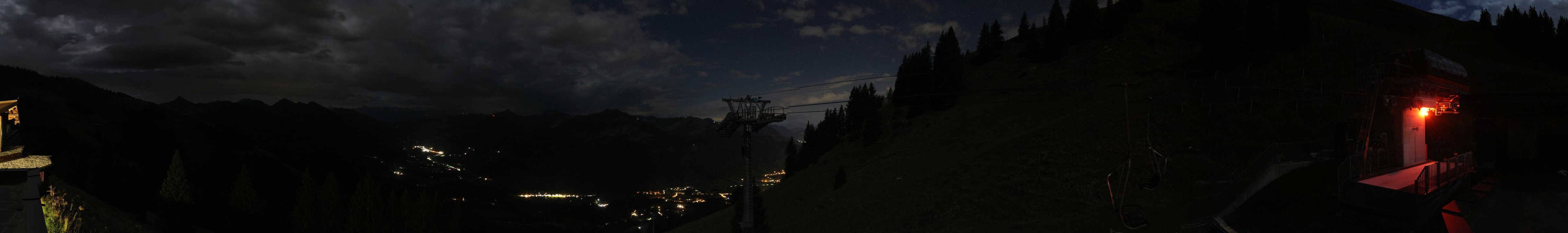 Archiv Foto Webcam Blick von der Bichlalm über Kitzbühel