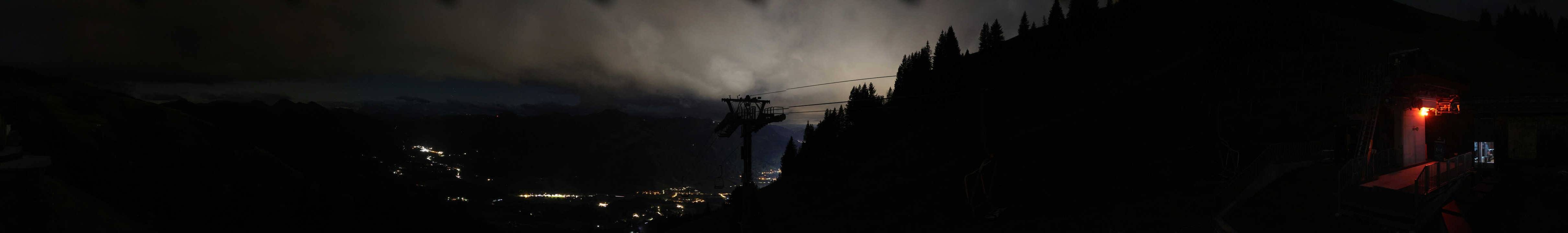 Archiv Foto Webcam Blick von der Bichlalm über Kitzbühel