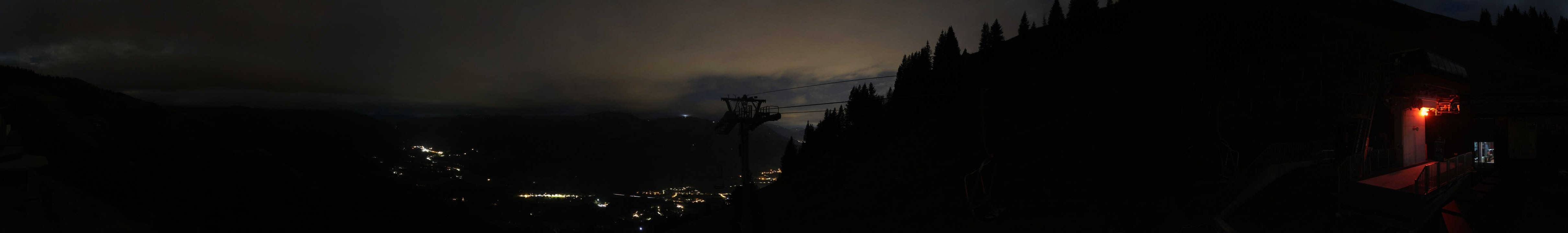Archiv Foto Webcam Blick von der Bichlalm über Kitzbühel