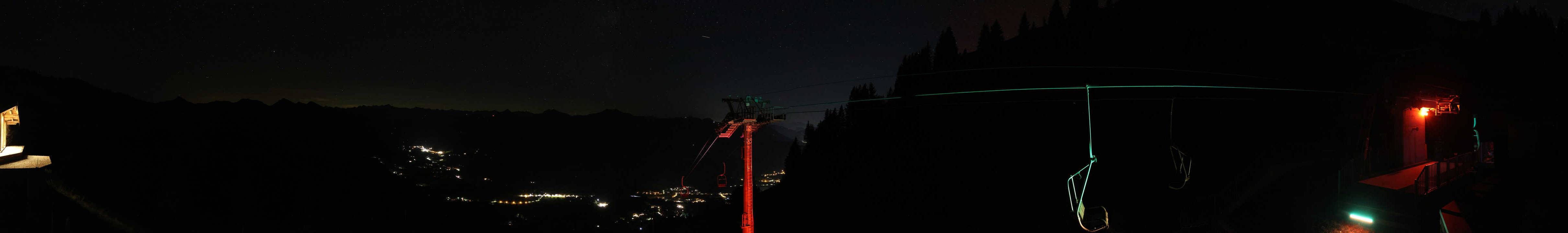 Archiv Foto Webcam Blick von der Bichlalm über Kitzbühel