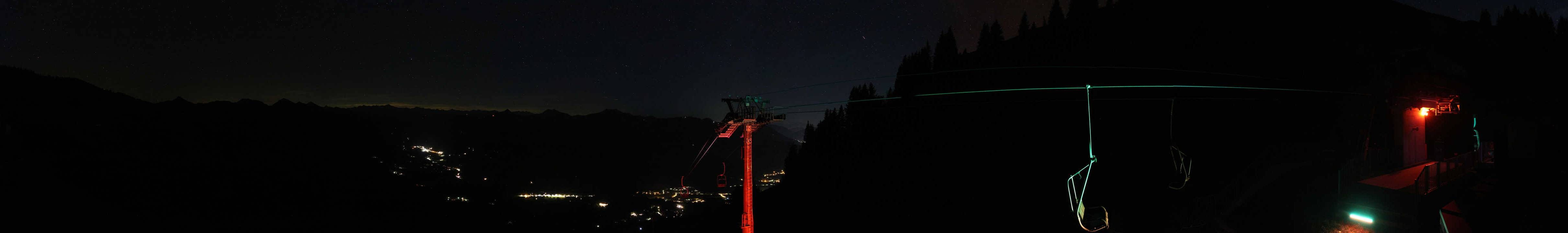 Archiv Foto Webcam Blick von der Bichlalm über Kitzbühel