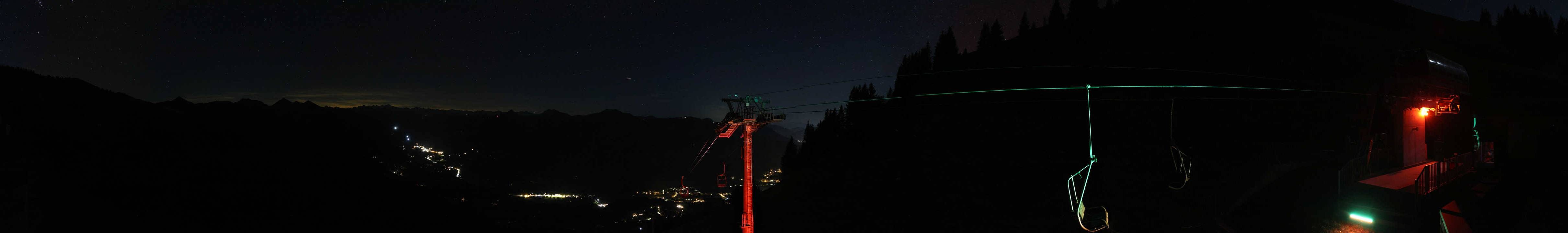 Archiv Foto Webcam Blick von der Bichlalm über Kitzbühel