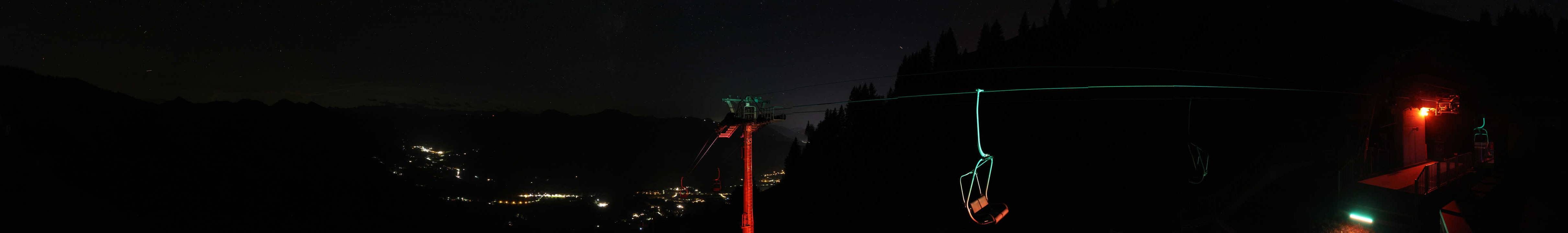 Archiv Foto Webcam Blick von der Bichlalm über Kitzbühel