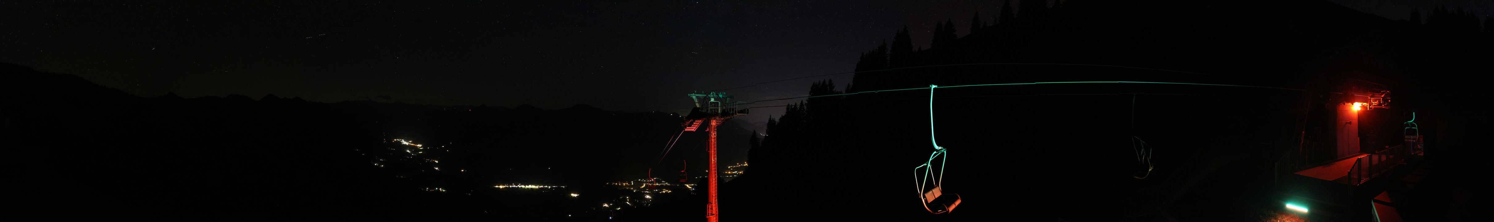 Archiv Foto Webcam Blick von der Bichlalm über Kitzbühel