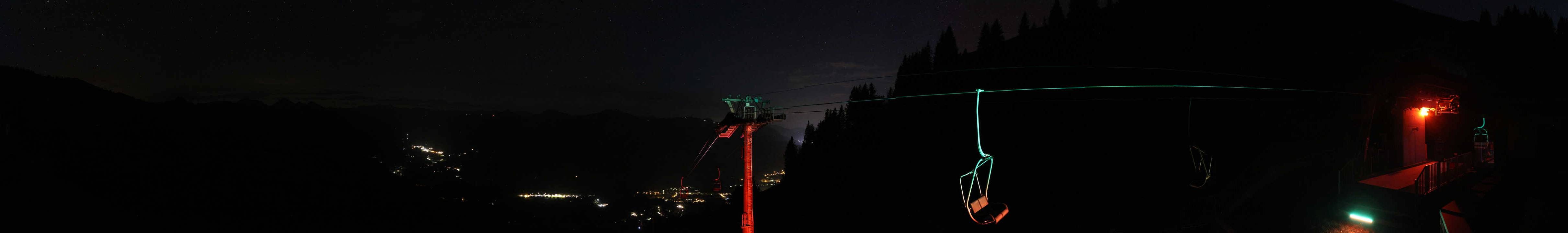 Archiv Foto Webcam Blick von der Bichlalm über Kitzbühel