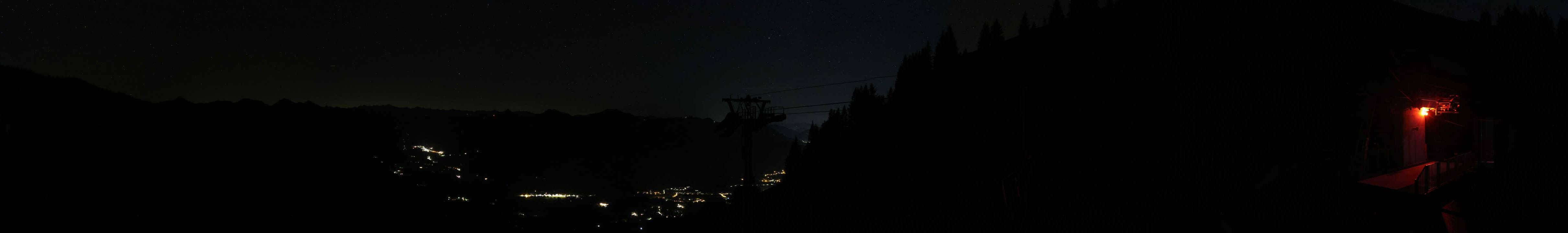 Archiv Foto Webcam Blick von der Bichlalm über Kitzbühel