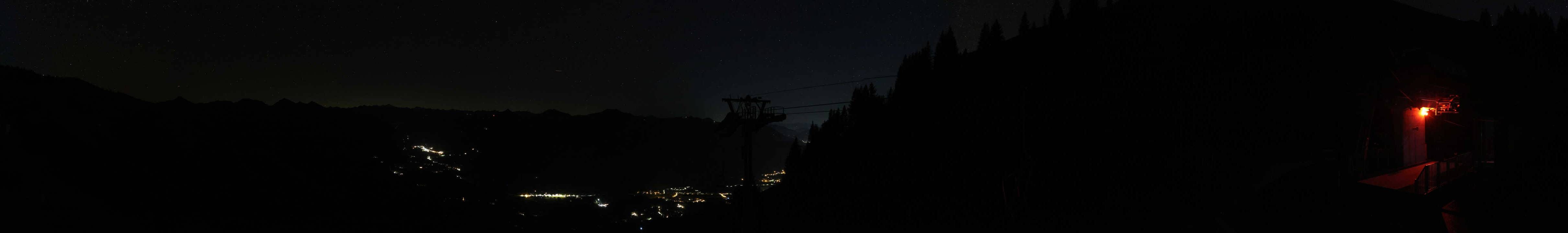 Archiv Foto Webcam Blick von der Bichlalm über Kitzbühel
