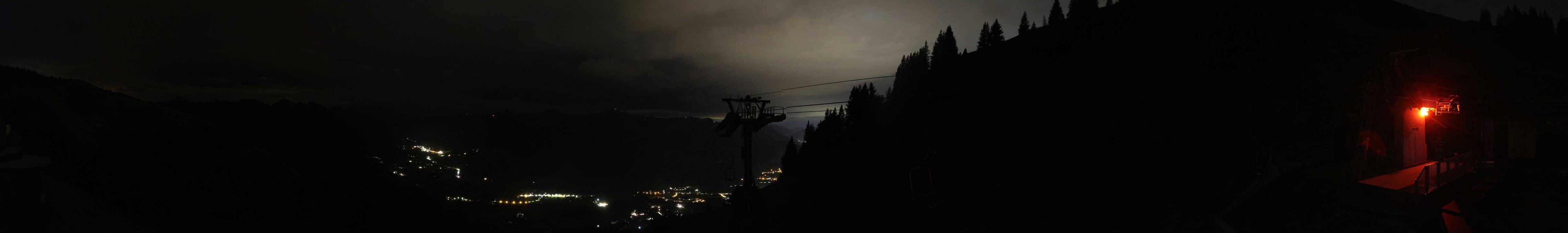 Archiv Foto Webcam Blick von der Bichlalm über Kitzbühel