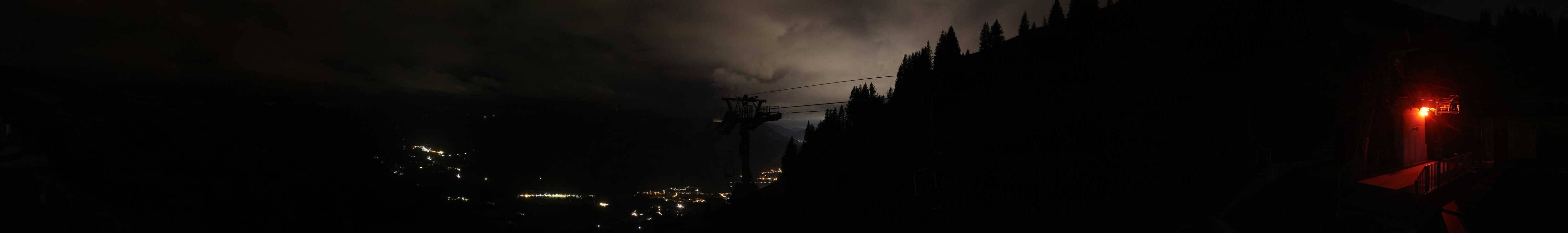 Archiv Foto Webcam Blick von der Bichlalm über Kitzbühel