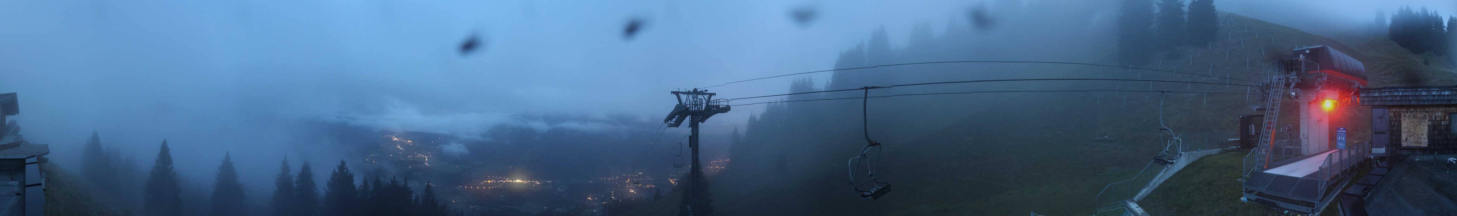 Archiv Foto Webcam Blick von der Bichlalm über Kitzbühel