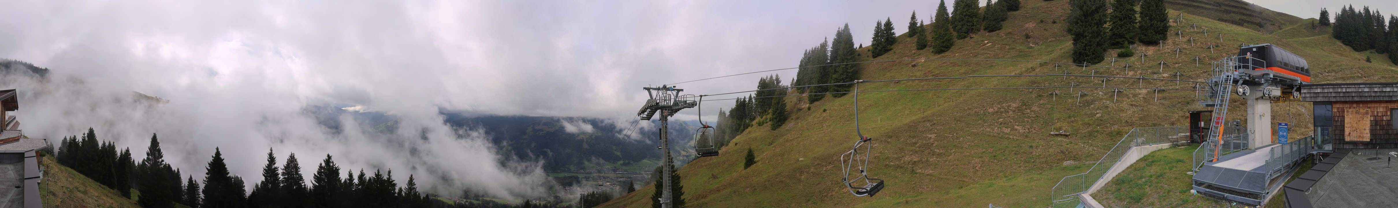 Archiv Foto Webcam Blick von der Bichlalm über Kitzbühel