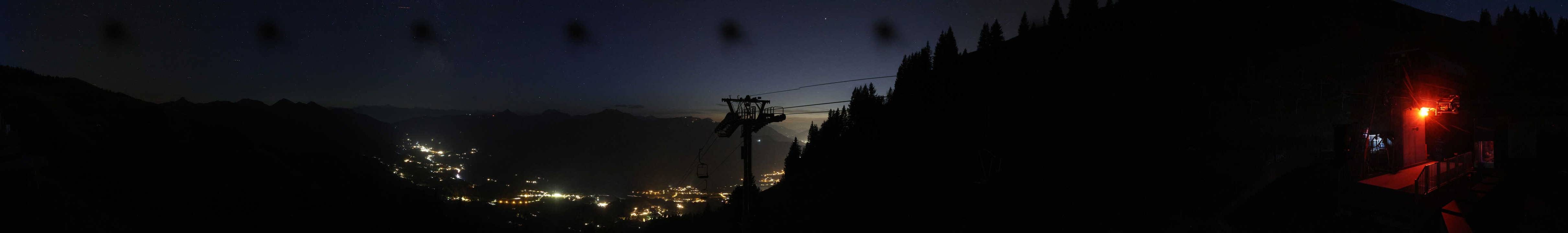 Archiv Foto Webcam Blick von der Bichlalm über Kitzbühel
