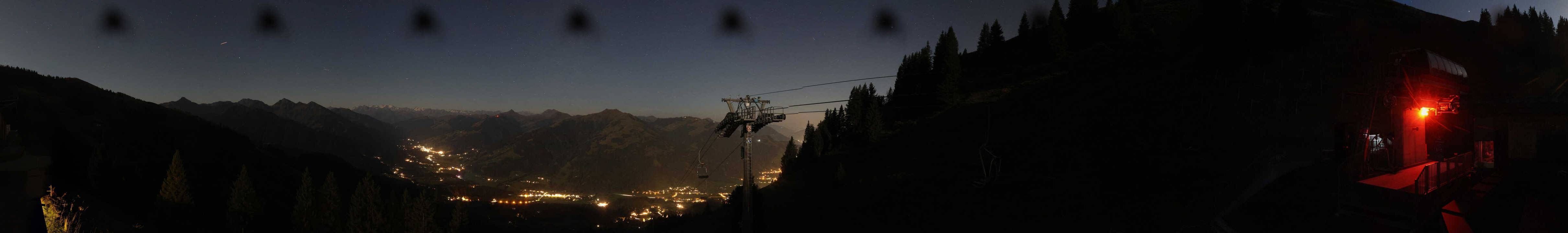 Archiv Foto Webcam Blick von der Bichlalm über Kitzbühel