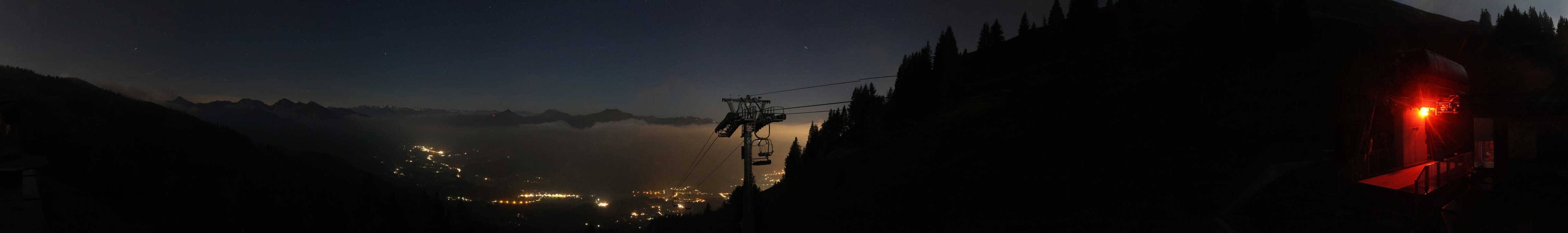 Archiv Foto Webcam Blick von der Bichlalm über Kitzbühel