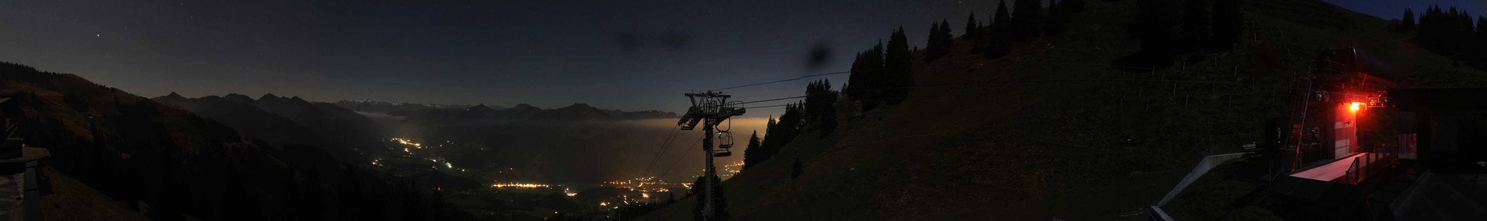 Archiv Foto Webcam Blick von der Bichlalm über Kitzbühel