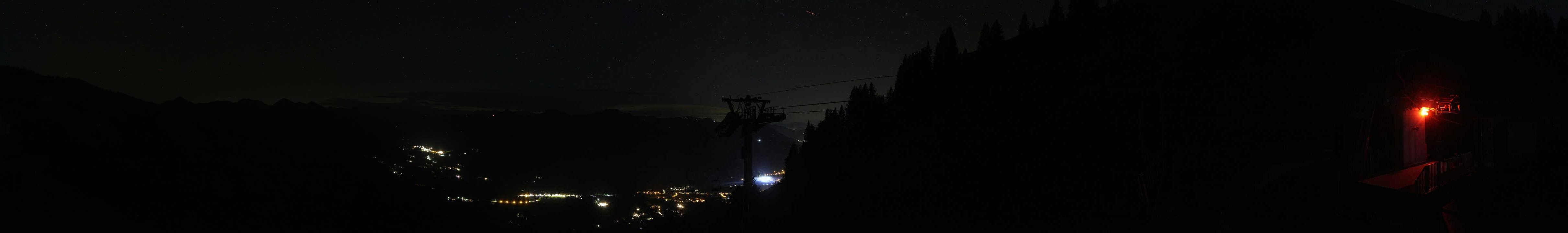 Archiv Foto Webcam Blick von der Bichlalm über Kitzbühel