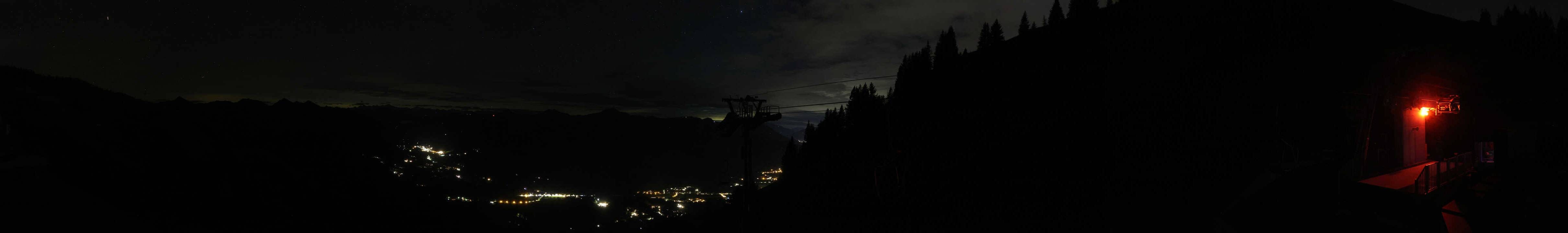 Archiv Foto Webcam Blick von der Bichlalm über Kitzbühel