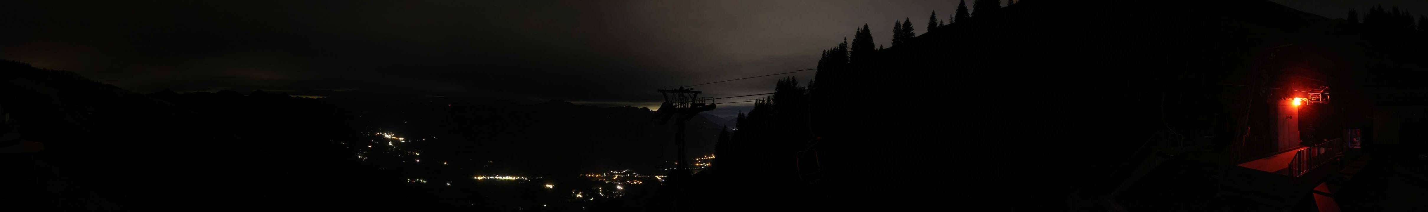 Archiv Foto Webcam Blick von der Bichlalm über Kitzbühel