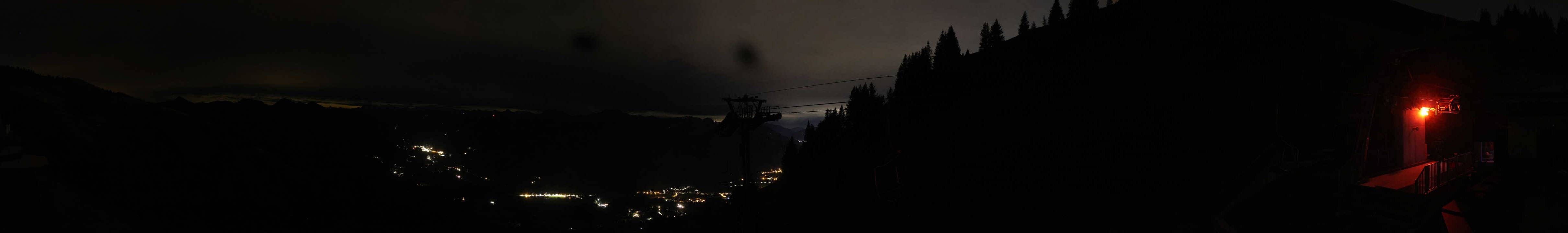 Archiv Foto Webcam Blick von der Bichlalm über Kitzbühel