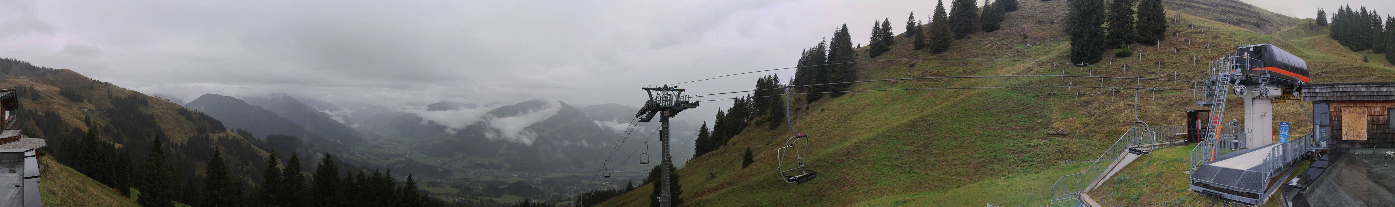 Archiv Foto Webcam Blick von der Bichlalm über Kitzbühel