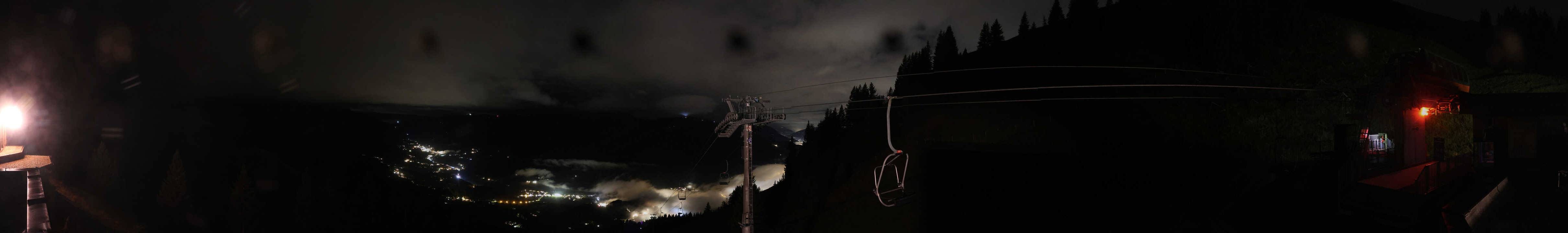 Archiv Foto Webcam Blick von der Bichlalm über Kitzbühel