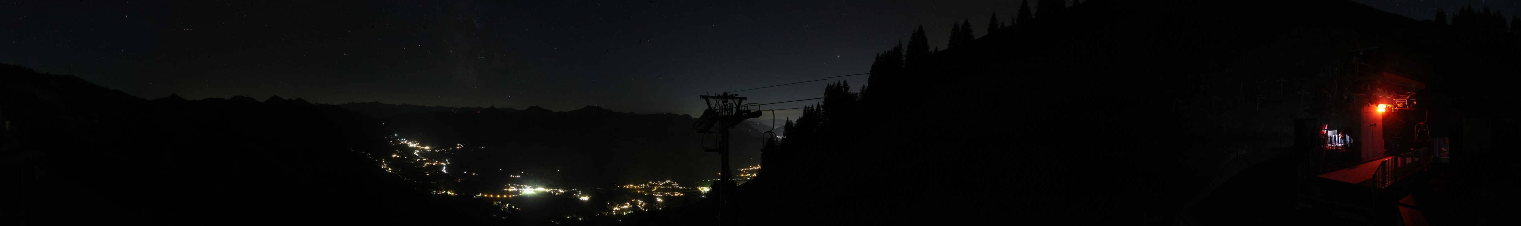 Archiv Foto Webcam Blick von der Bichlalm über Kitzbühel
