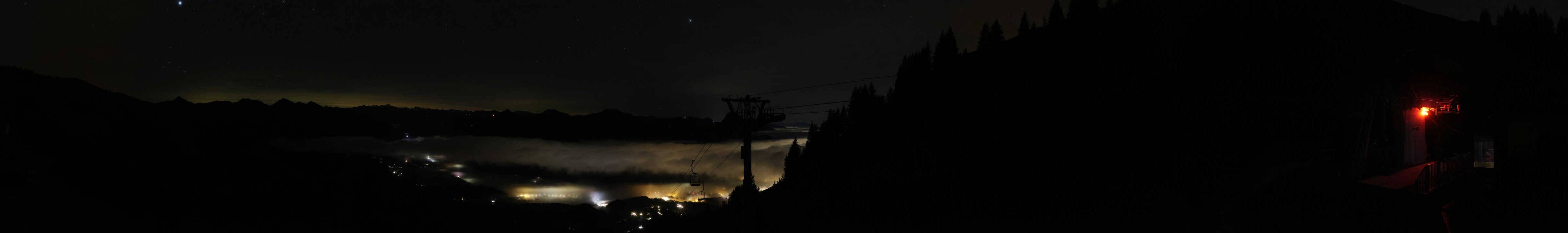 Archiv Foto Webcam Blick von der Bichlalm über Kitzbühel