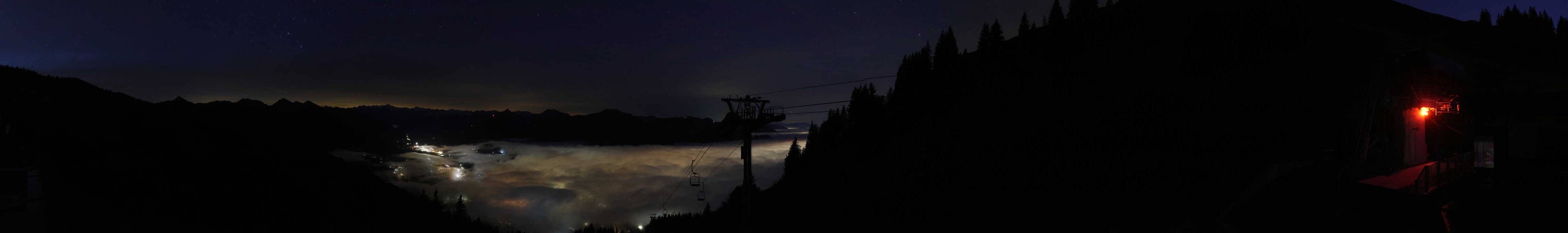 Archiv Foto Webcam Blick von der Bichlalm über Kitzbühel
