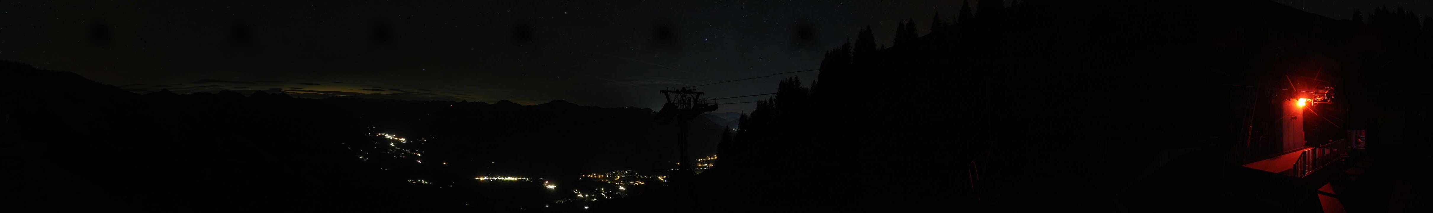 Archiv Foto Webcam Blick von der Bichlalm über Kitzbühel