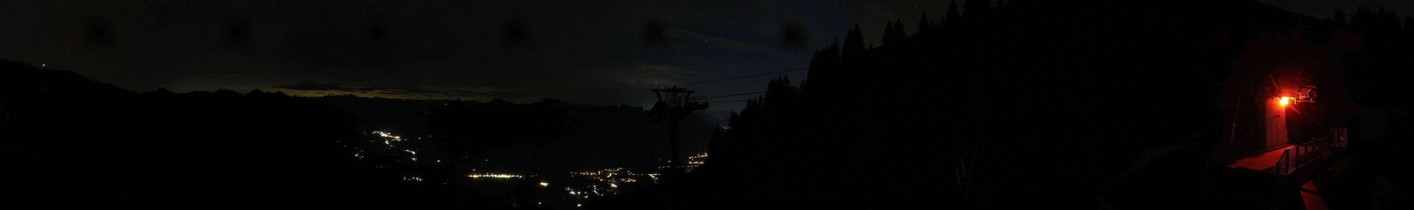 Archiv Foto Webcam Blick von der Bichlalm über Kitzbühel
