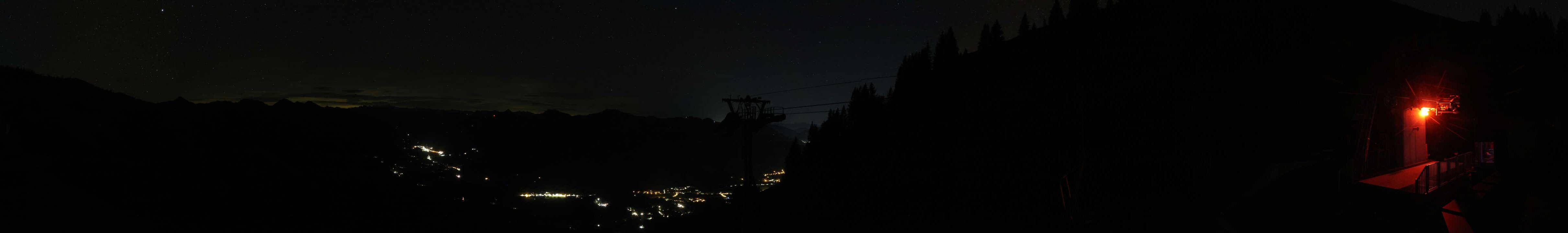 Archiv Foto Webcam Blick von der Bichlalm über Kitzbühel