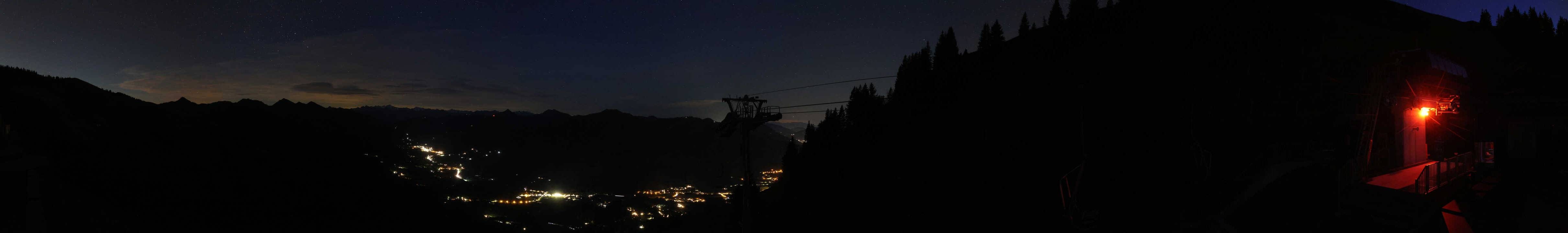 Archiv Foto Webcam Blick von der Bichlalm über Kitzbühel