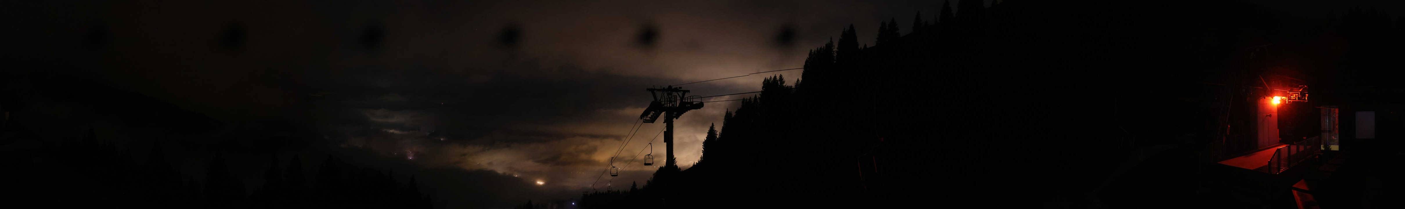 Archiv Foto Webcam Blick von der Bichlalm über Kitzbühel