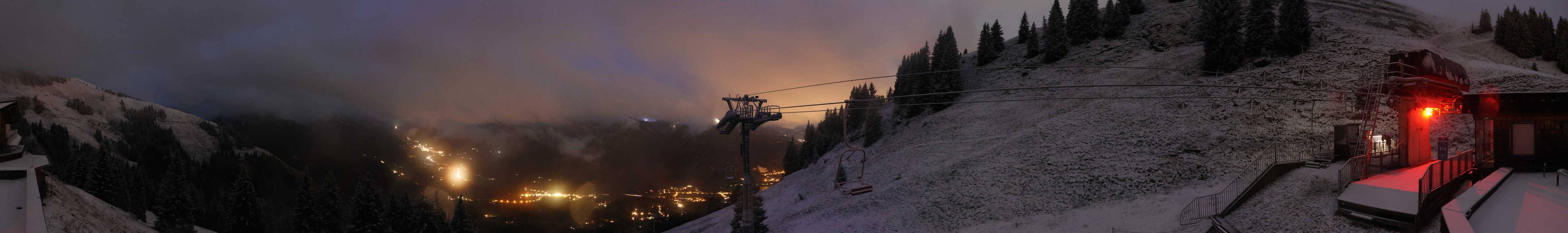 Archiv Foto Webcam Blick von der Bichlalm über Kitzbühel