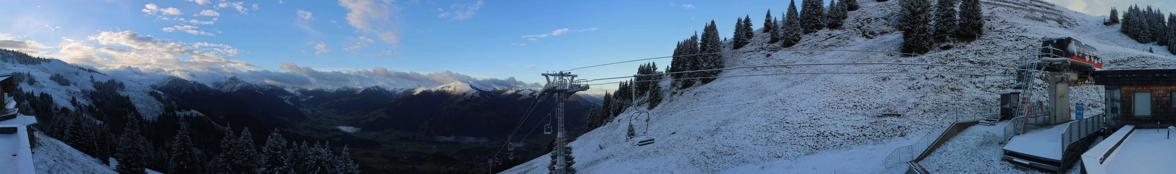 Archiv Foto Webcam Blick von der Bichlalm über Kitzbühel