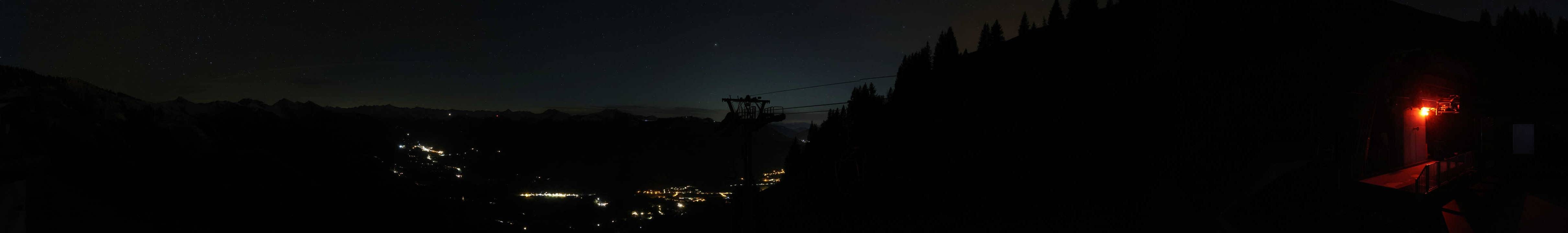 Archiv Foto Webcam Blick von der Bichlalm über Kitzbühel