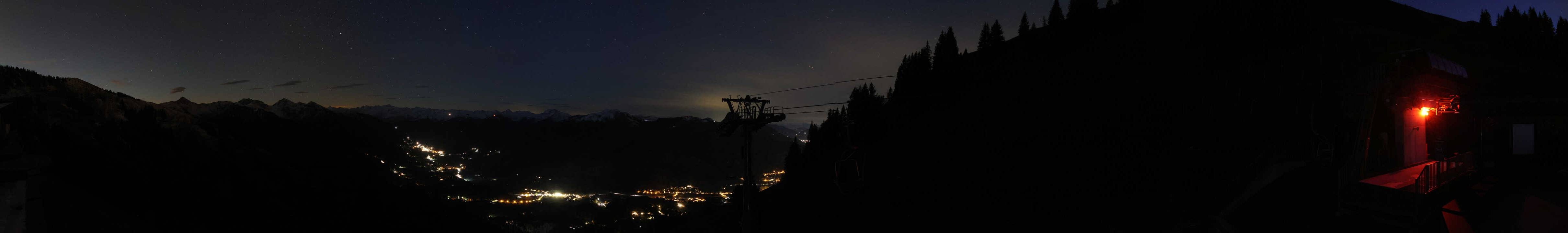 Archiv Foto Webcam Blick von der Bichlalm über Kitzbühel