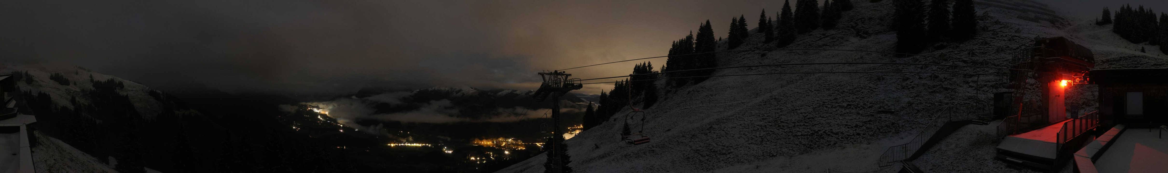 Archiv Foto Webcam Blick von der Bichlalm über Kitzbühel