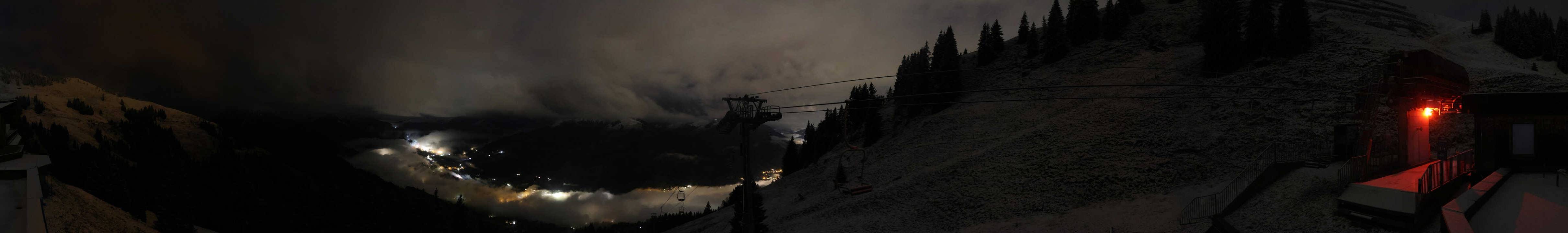 Archiv Foto Webcam Blick von der Bichlalm über Kitzbühel