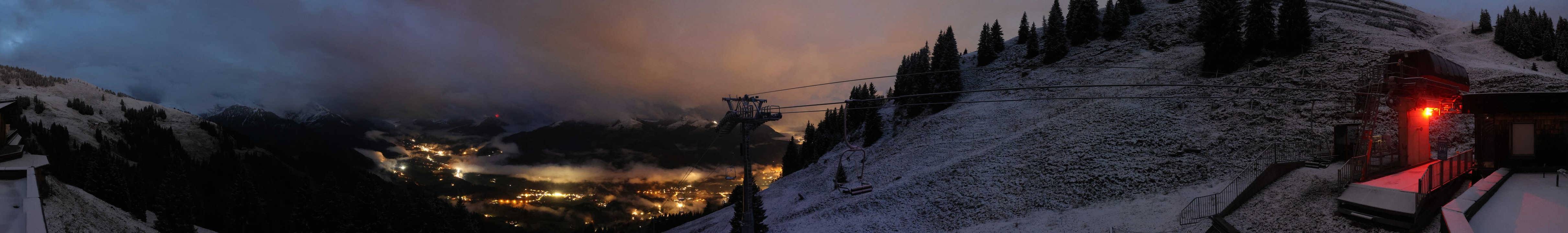 Archiv Foto Webcam Blick von der Bichlalm über Kitzbühel