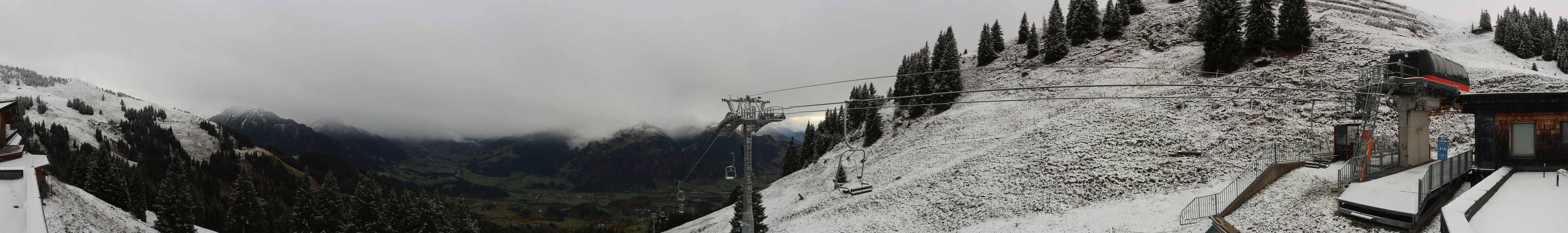 Archiv Foto Webcam Blick von der Bichlalm über Kitzbühel
