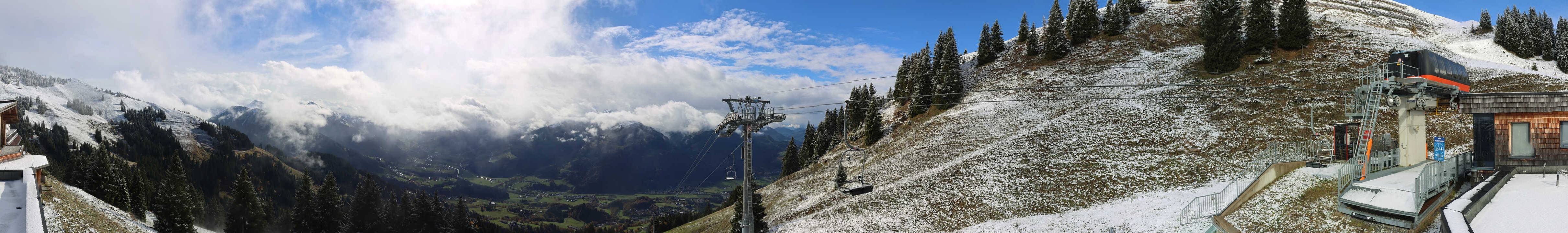 Archiv Foto Webcam Blick von der Bichlalm über Kitzbühel