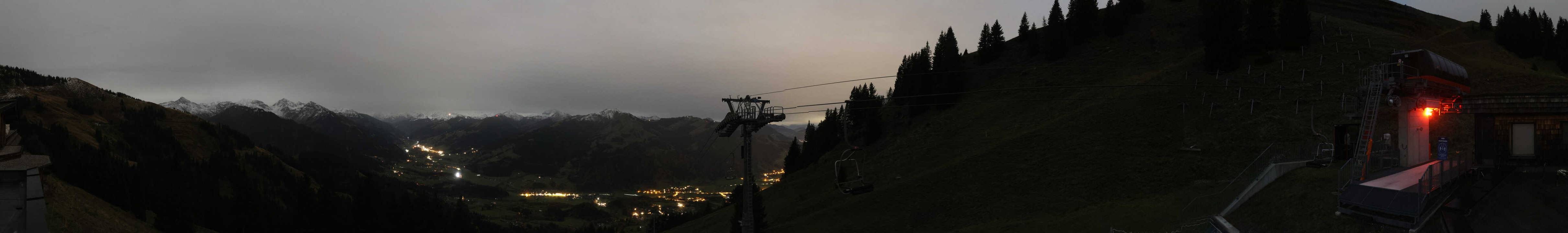 Archiv Foto Webcam Blick von der Bichlalm über Kitzbühel