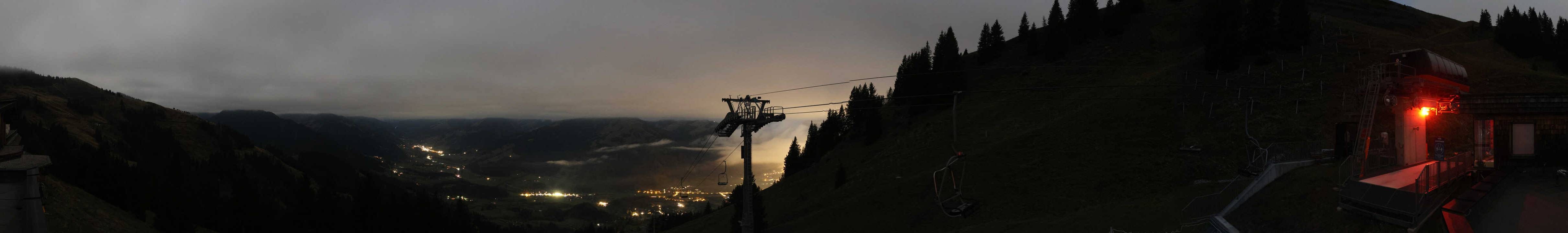 Archiv Foto Webcam Blick von der Bichlalm über Kitzbühel