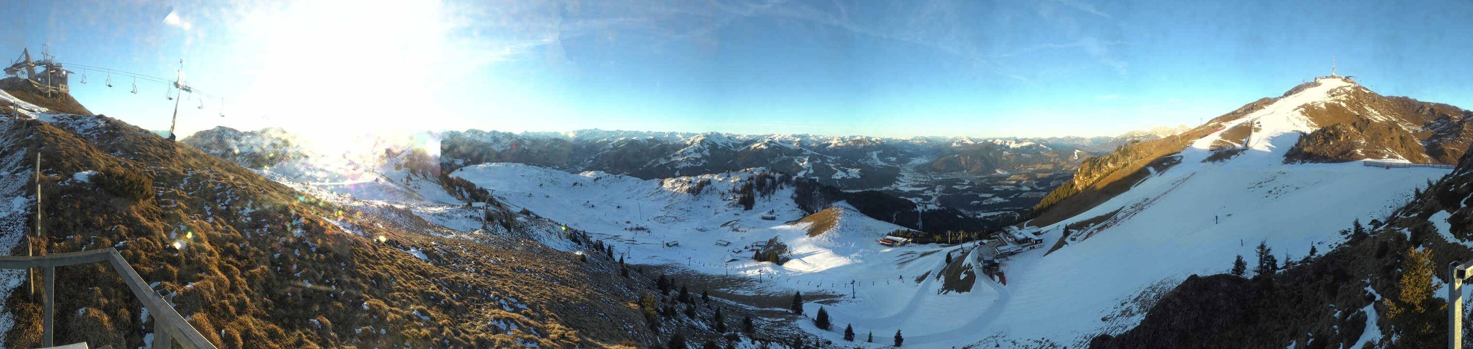 Archiv Foto Webcam Blick vom Kitzbüheler Hornköpfl